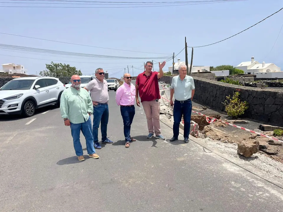 Visita a las obras de La Candelaria