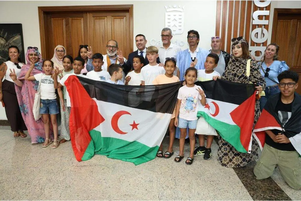 Acogida de ni&ntilde;os saharauis
