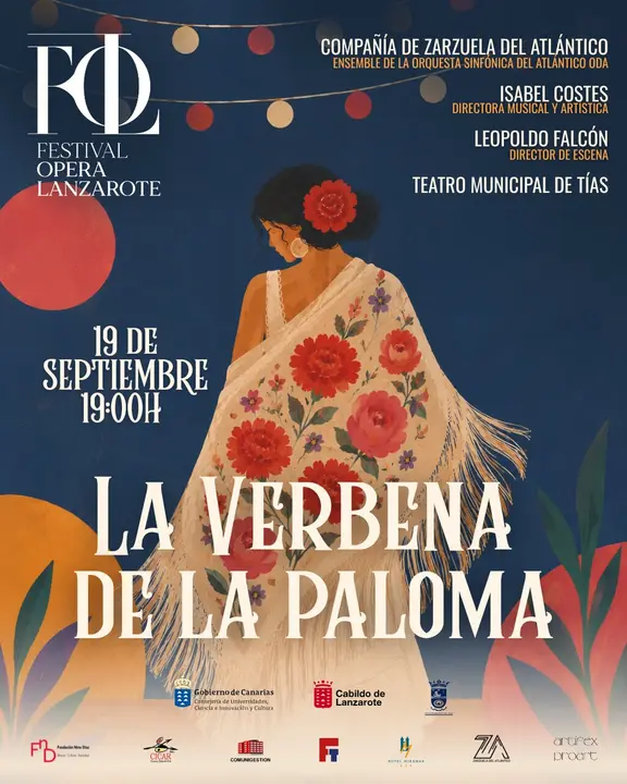 Cartel Zarzuela Verbena de la Paloma (1)