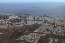 Vista Arrecife aérea.