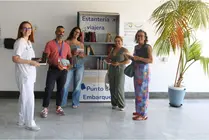 Estantería con los libros&nbsp;