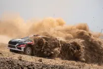 Raúl Hernández durante lla prueba