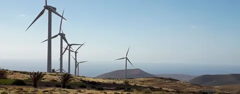 Parque eólico de San Bartolomé.