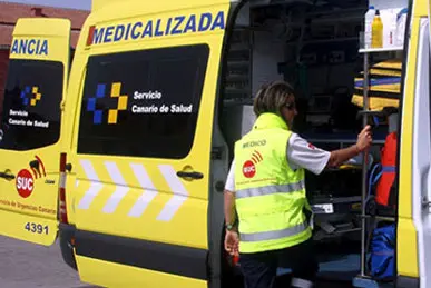 Ambulancia del SUC. Imagen de arhivo.