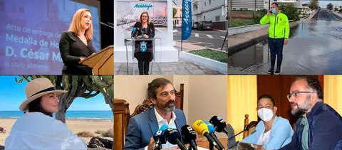 Los líderes insulares en alguna de las últimas fotografías que han publicado en sus redes sociales