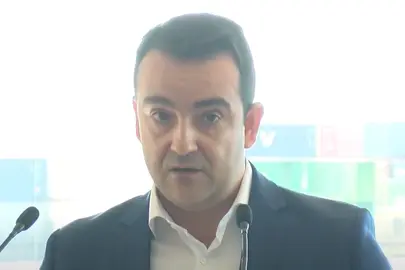 José Valle en la presentación del proyecto