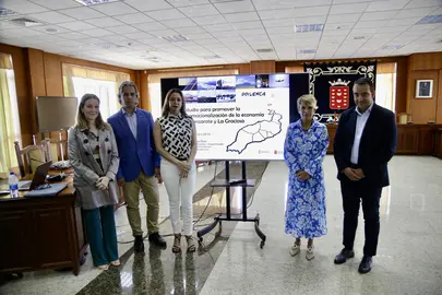 Un momento de la presentación del estudio