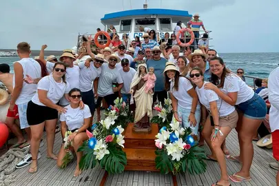 Procesión fiestas de Arrieta 2022