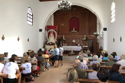 Ermita de Las Nieves en lo alto de Famara