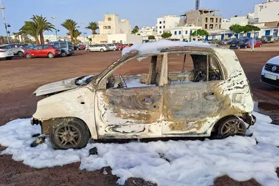 Incendio coche Ginory