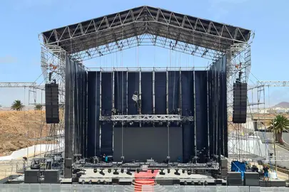 Todo preparado para Luis Fonsi