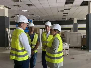 Momento de la visita