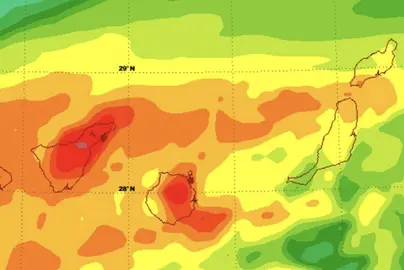 onda tropical lluvias