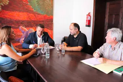 Reunión Ayuntamiento de Yaiza, Gobierno de Canarias y Cabildo de Lanzarote