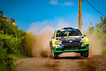 Skoda Fabia Evo de Race Seven y B.Guerra