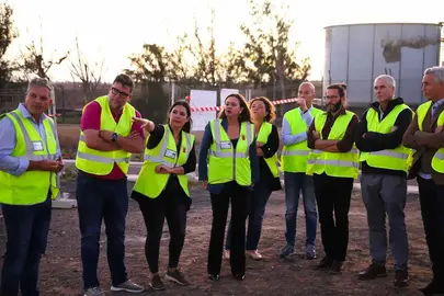 Obras en el futuro Parque Urbano de Playa Honda
