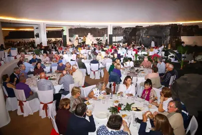 Merienda del XXI Torneo de Bola Canaria de Madera ‘Abuelos Conejeros’. Imagen de archivo.