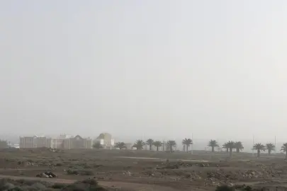 FOTO: ARCHIVO. La calima este lunes en Arrecife