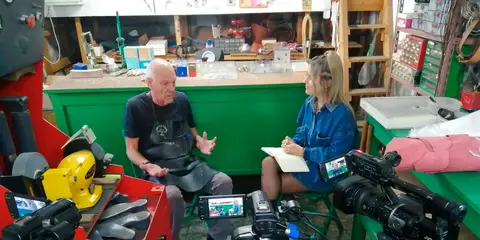Entrevista Relatos de Vida en la Zapatería Félix de Arrecife