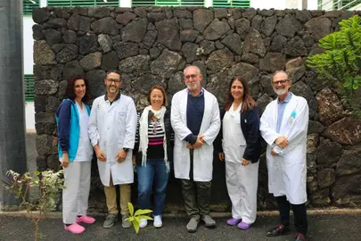 Profesionales de la Unidad de Prevención de Riesgos Laborales del Molina Orosa