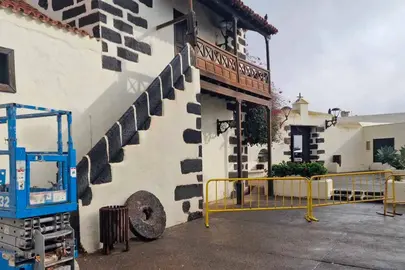 Obras en la Casa Ajei, San Bartolomé