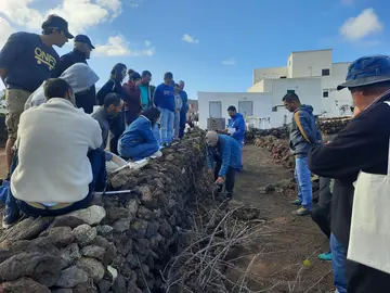 Curso de poda en Tinajo