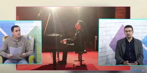 Ernesto Alemán, pianista, en el Magazine de Biosfera TV