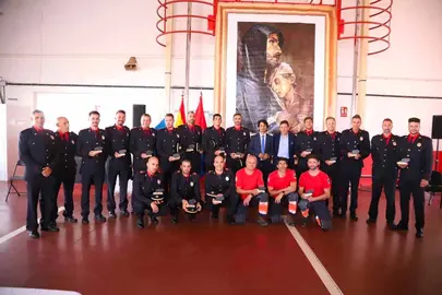 Bomberos en el Día de su patrón San Juan De Dios
