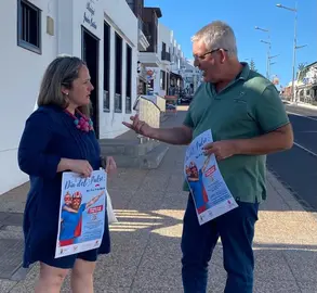 Carmen Guadalupe y Ángel Domínguez