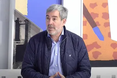 Fernando Clavijo en la entrevista de Biosfera TV