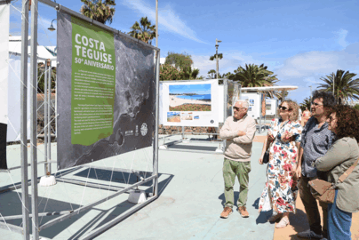 Exposición sobre el 50 aniversario de Costa Teguise