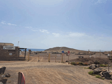 Zona de acampada de Papagayo