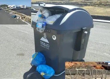 Contenedor en Tinajo