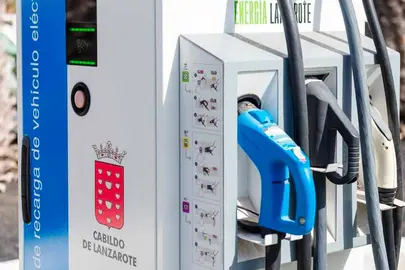Punto de recarga de vehículos eléctricos