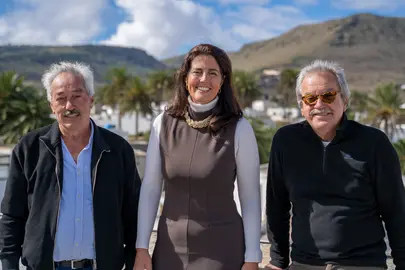 Foto: Evelia García, José Torres Stinga y Fernando Fontes