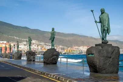 Guanches en La Candelaria