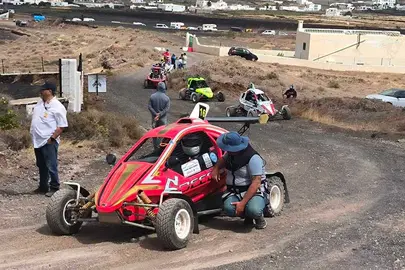 <p> I Slalom Haría es deporte</p>