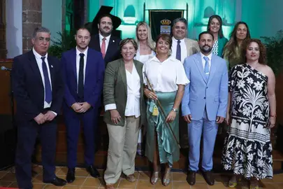 Toma de posesión de Olivia Duque.