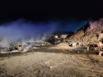 Incendio en El Cuchillo