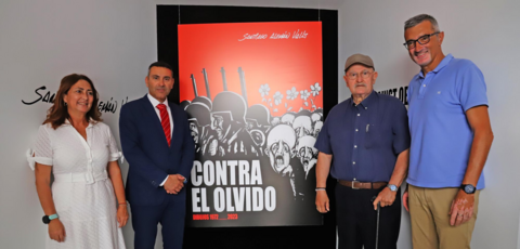 Santiago Alemán. Exposición 'Contra el olvido'.