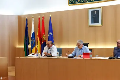 Pleno en el Ayuntamirnto de Tías.