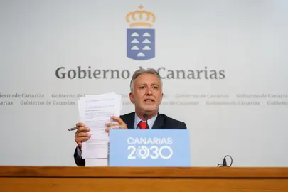 Ángel Víctor Torres, presidente en funciones del Gobierno de Canarias.