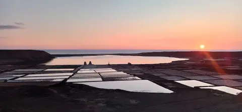 Salinas de Janubio, una de las ZEPA de Lanzarote.