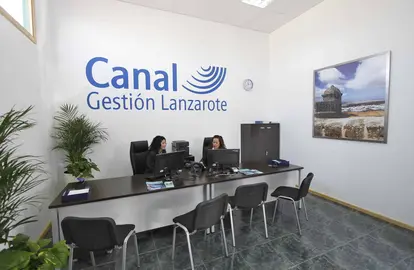 Oficina de Canal Gestión Lanzarote. Imagen de archivo.