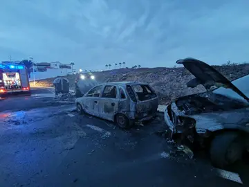 Imagen del incendio.