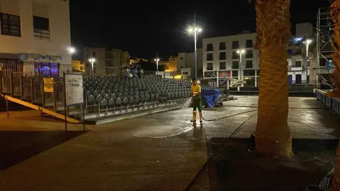 Limpieza San Ginés.