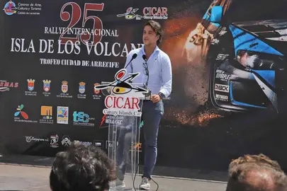 Presentación del Rally Isla de los Volcanes.