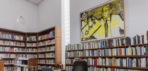 Biblioteca de la Casa Museo José Saramago.