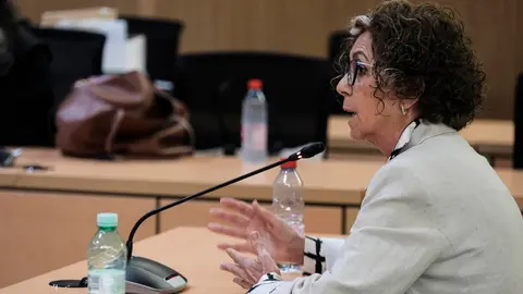 María Isabel Déniz en el juicio del Caso Jable. EFE.