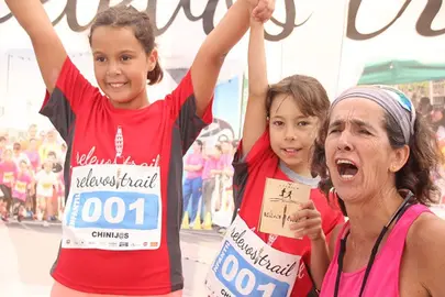 Relevos Trail El Cuchillo. Imagen de archivo.